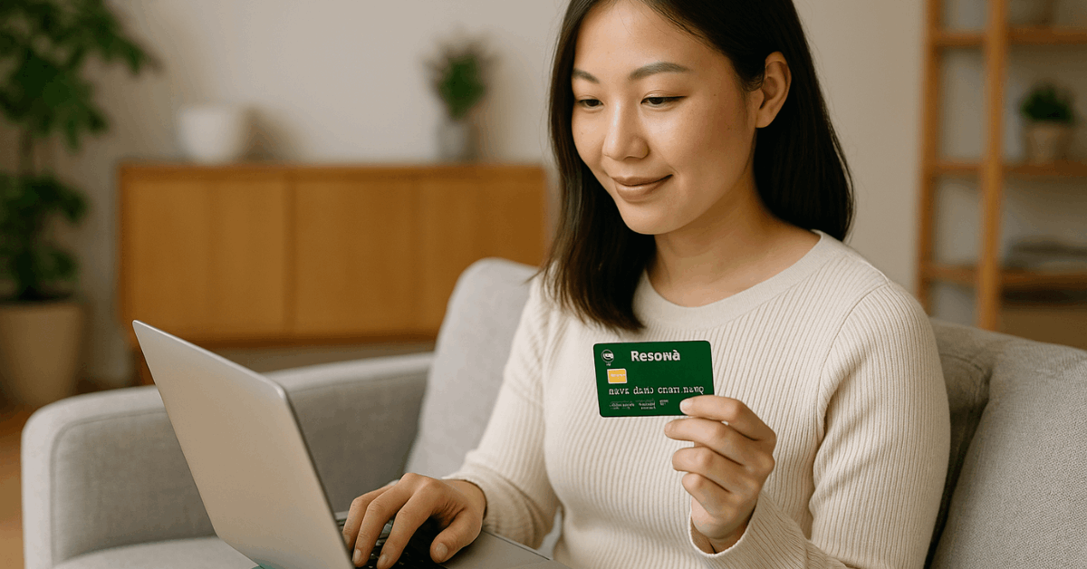 りそなクレジットカードをオンラインで申し込む方法